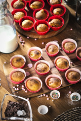 Selbstgemachte cupcakes