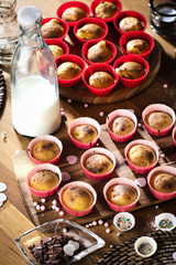 Selbstgemachte cupcakes