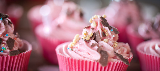 Selbstgemachte cupcakes