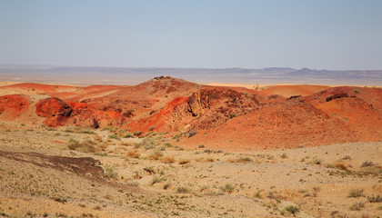 Gobi Desert near Sainshand. Mongolia