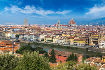 Obraz premium Panoramic view of Florence