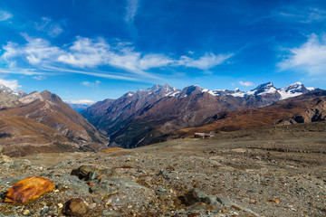 Alps mountain landscape in Swiss