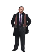 confident mature businessman.