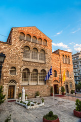 Naklejka premium Saint Demetrius church in Thessaloniki