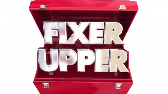 Fixer Upper Toolbox Construction Building Home House Project Repair