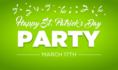 Happy St Patrick's Day Background