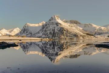 Fototapeten Boosen, Lofoten, Norwegen © demerzel21