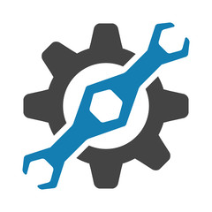 Repair service icon,abstract icon - gear