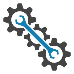 Repair service icon,abstract icon - gear