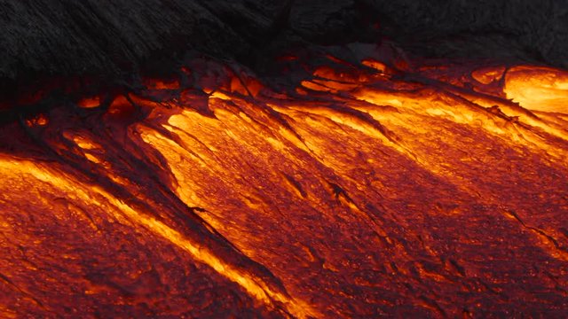 Hawaii Lava Flow 4K