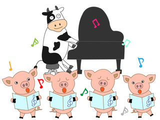 家畜のコンサート