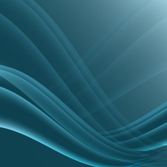 Blue and black waves modern futuristic abstract background