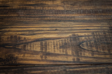 Closeup of natural brown wooden texture for background