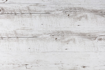 White rustic wooden background