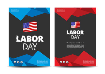 Labor day leaflet