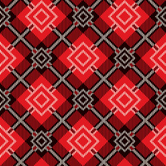 Seamless Tartan Pattern