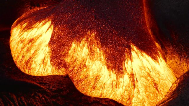 Hawaii Lava Flow 4K