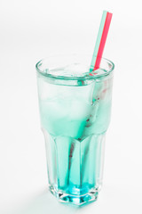 cocktail on the white background