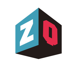 ZQ Initial Logo for your startup venture