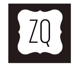 ZQ Initial Logo for your startup venture