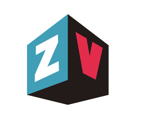 ZV Initial Logo for your startup venture