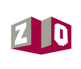 ZQ Initial Logo for your startup venture