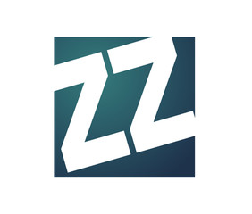 ZZ Initial Logo for your startup venture