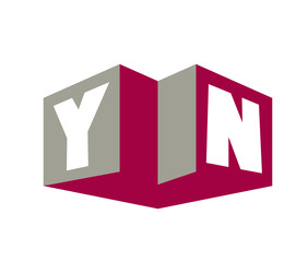 YN Initial Logo for your startup venture