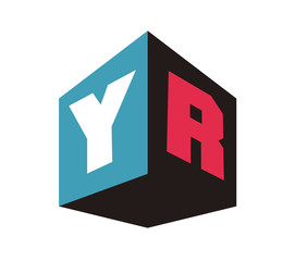 YR Initial Logo for your startup venture