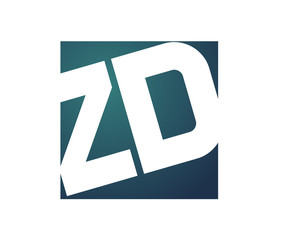 ZD Initial Logo for your startup venture
