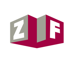 ZF Initial Logo for your startup venture