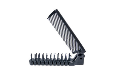 Folding Comb isolated on white background