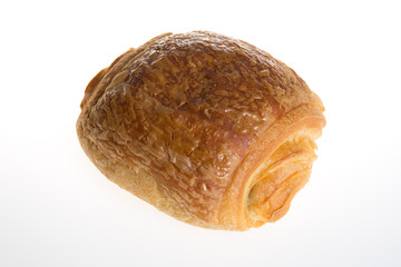 French chocolatine isolated on a white background