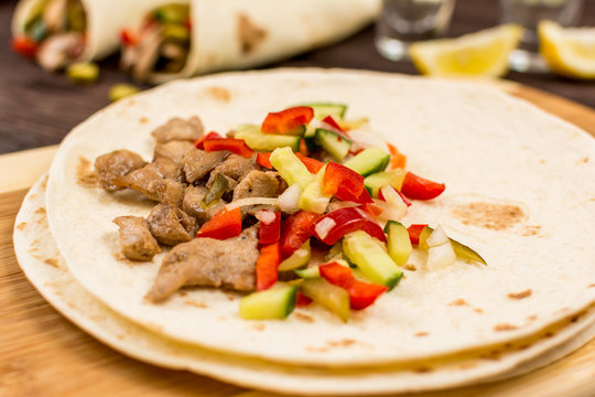 Mexican tortila wrap