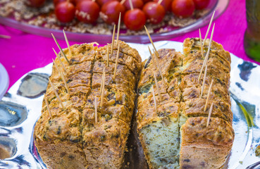 cake aux lardons