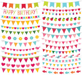 Colorful birthday and party decoration © lattesmile