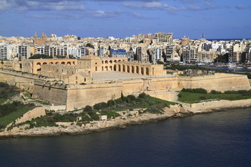 Obraz premium Fort Manoel in Valletta, Malta