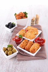 assorted tapas