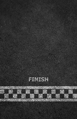 Finish line racing background