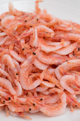 茹でたサクラエビ