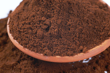 freshly ground coffee