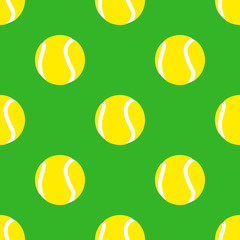 Fototapety  Płaska ikona wzór z piłką tenisową   1