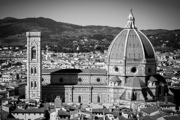 Fototapeta na wymiar Florence Panorama in Tuscany, Italy