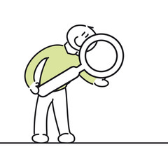 Stickman - magnifier