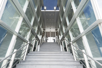 Entrance of a modern building