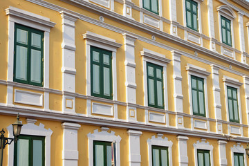 Fototapeta na wymiar building with window frame