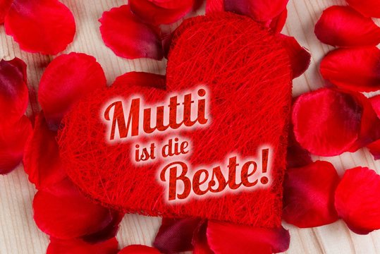 Mutti ist die Beste