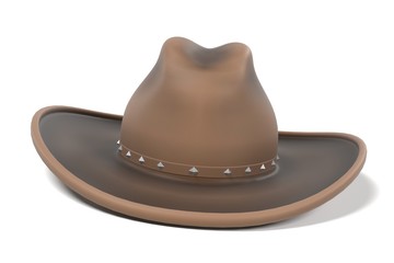 3d renderings of cowboy hat