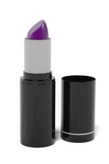 3d renderings of lipstick (makeup)