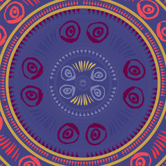 Africa triangle geometric patterns and shevron.